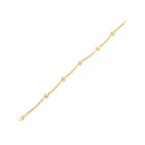 Diamond-Cut Bead Bracelet