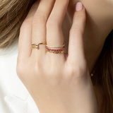 Full Eternity Ruby Ring