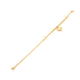 Dual-Link Heart-Dance Bracelet