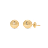 Sphere Stud Earrings