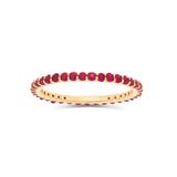 Full Eternity Ruby Ring