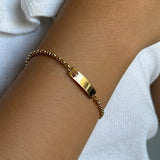 Personalized Girl ID Bracelet