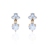 BONDS OF LOVE SKY BLUE TOPAZ EARRINGS