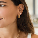 Round Diamond Stud