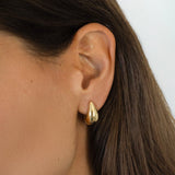 18K YG Earrings