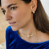 18K YG Earrings