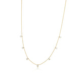Dangling Diamond Necklace