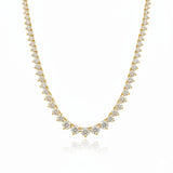 DEGRADÉ TENNIS NECKLACE