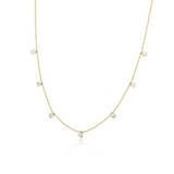 Dangling Diamond Necklace