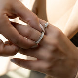 Princess Cut Eternity Diamond Ring