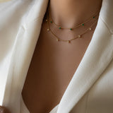 Dangling Diamond Necklace