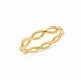 18k Yellow Gold Twisted Ring