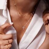 18K Yellow Gold Heart Necklace