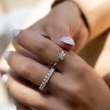 Princess Cut Eternity Diamond Ring