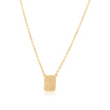 18K Yellow Gold Scapular Necklace