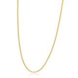 18K Solid Yellow Gold SIND Fancy Necklace