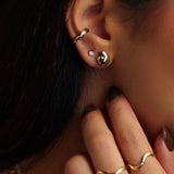D'ORO STUD EARRINGS